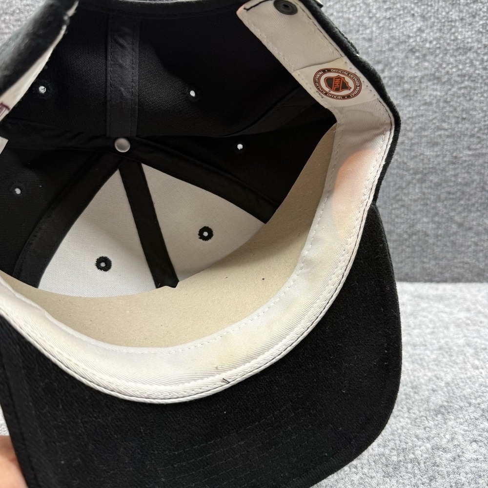Pittsburgh Penguins Vintage Hat Strap Back American Needle Robopen Strap - Picture 11 of 11
